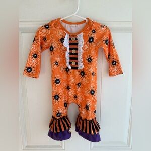 Baby Girls Halloween Themed Romper